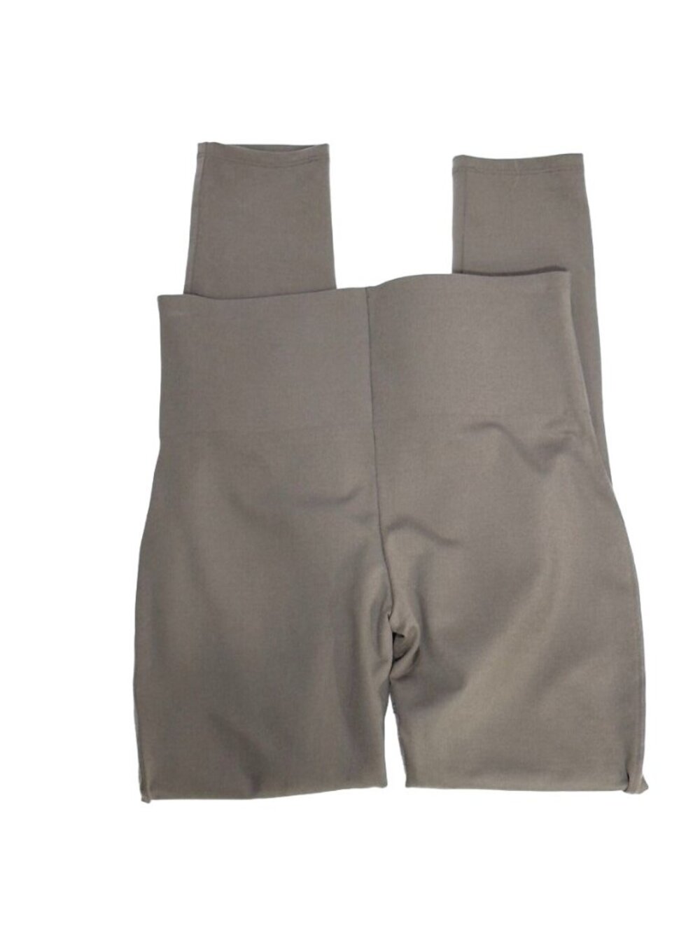 SPANX High-Waisted Shaping Leggings - Seamless Compression Shale Brown Size M